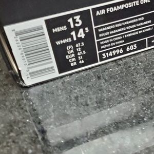 Sz 13 foam posits orange